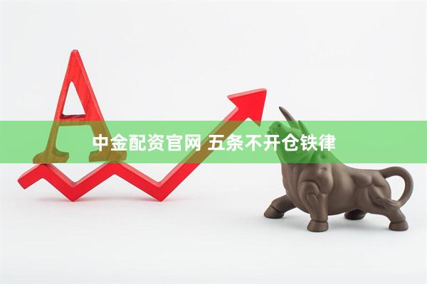 中金配资官网 五条不开仓铁律