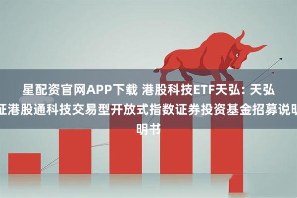 星配资官网APP下载 港股科技ETF天弘: 天弘国证港股通科技交易型开放式指数证券投资基金招募说明书