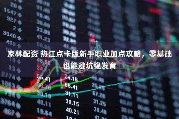 家林配资 热江点卡版新手职业加点攻略，零基础也能避坑稳发育