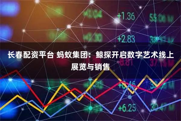 长春配资平台 蚂蚁集团：鲸探开启数字艺术线上展览与销售